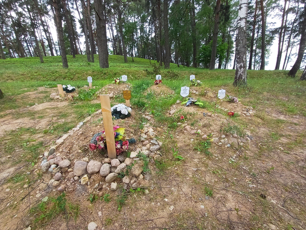 Groblje u selu Bohoniki gdje su sahranjeni migranti (Foto: Nidžara Ahmetašević)