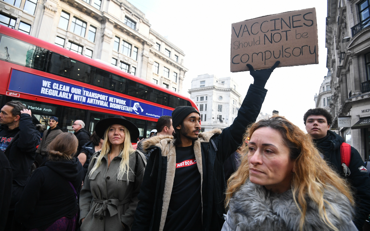 Large london protest victoria jones pa images