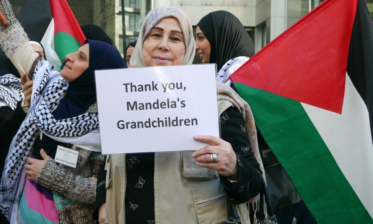 Large propalestinske demonstracije