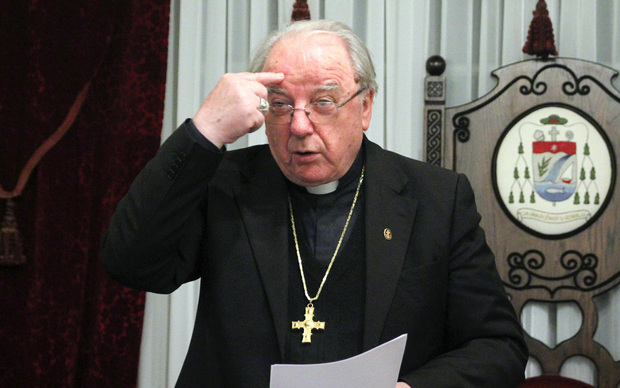 Pokojni biskup Mile Bogović (Foto: Duško Jaramaz/PIXSELL)