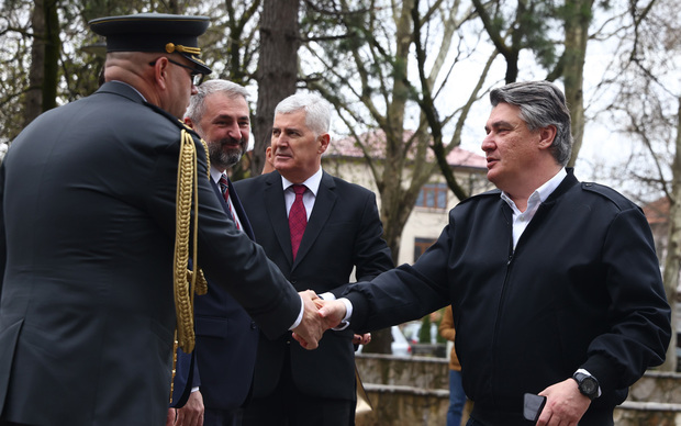 Zoran Milanović za nedavnog posjeta Livnu (Foto: Denis Kapetanović/PIXSELL)