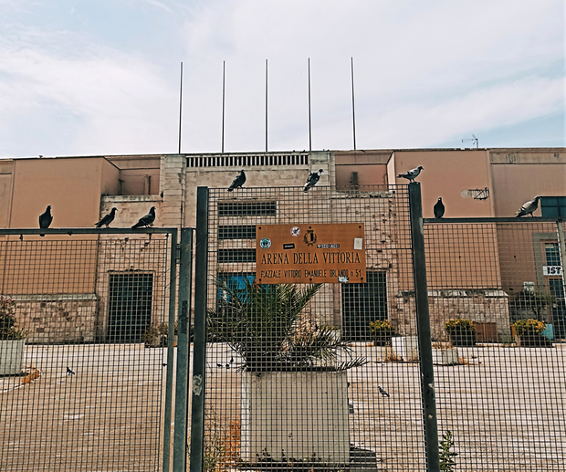 Arena dalla Vittorija nekada je dočekivala Hajduk, sada ugošćuje golubove (Foto: Ivana Perić)