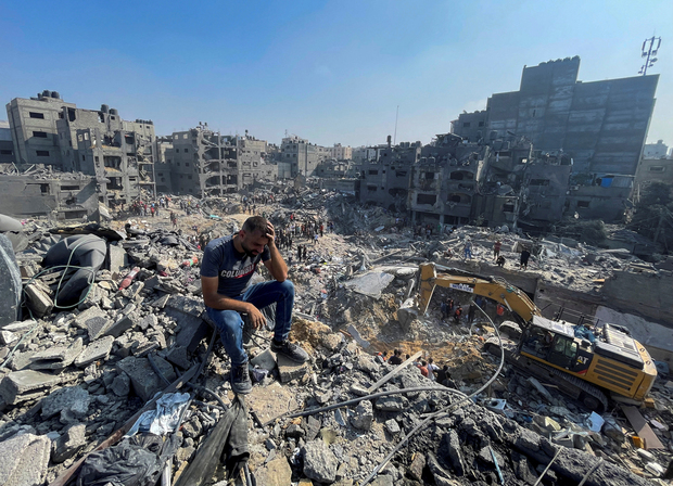 Posljedice bombardiranja u Gazi (Foto: Stringer/Reuters/PIXSELL)