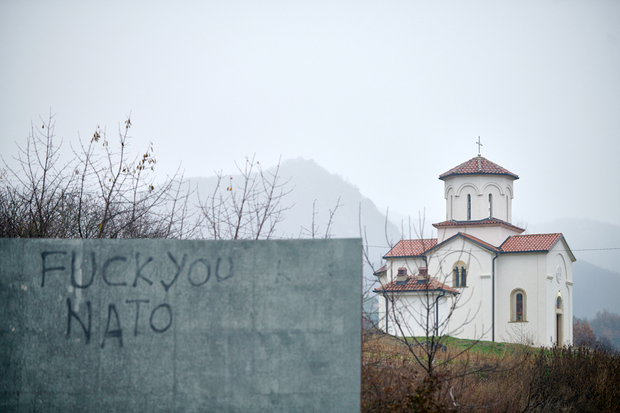 Pozdrav Sjevernoatlantskoj alijansi (Foto: Sandro Lendler)