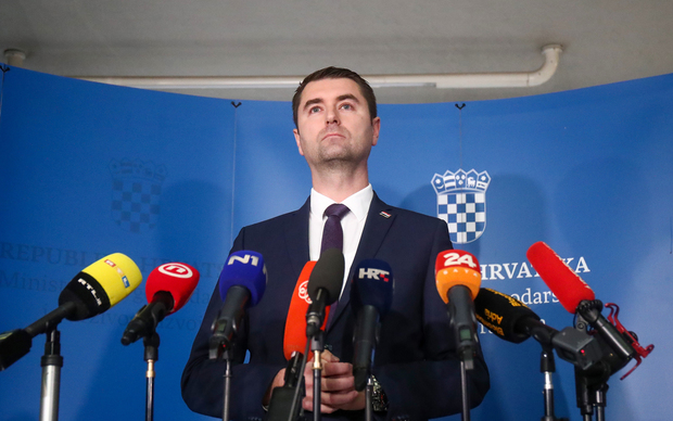 Smijenjeni ministar gospodarstva Davor Filipović (Foto: Matija Habljak/PIXSELL)