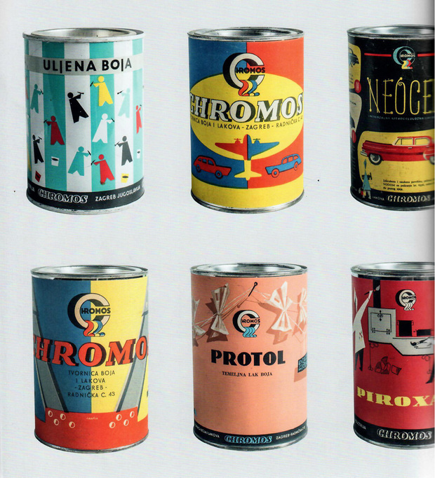 Limenke boja i lakova Kromos, 1953. – 1959.