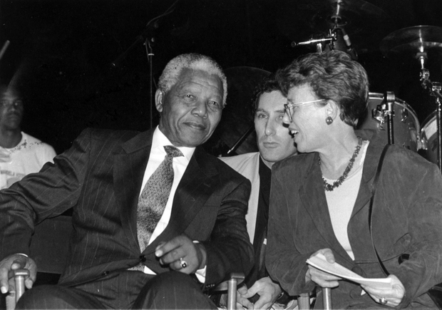 Nelson Mandela i Jacqueline Dérens (Foto: Privatna arhiva)