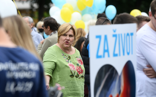 Željka Markić (Foto: Marko Lukunić/PIXSELL)